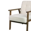 Image 5: Sillón con acolchado suave o de rizo y patas de madera, de Doosense