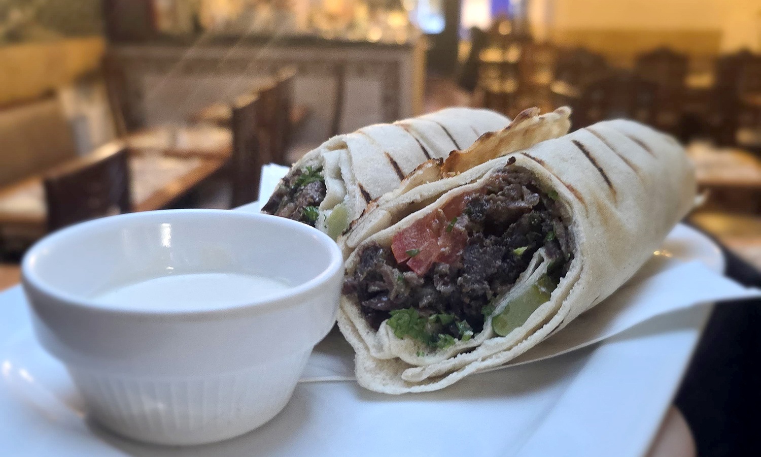 Choose Any Lebanese Wrap & Soft Drink for One or Two People
