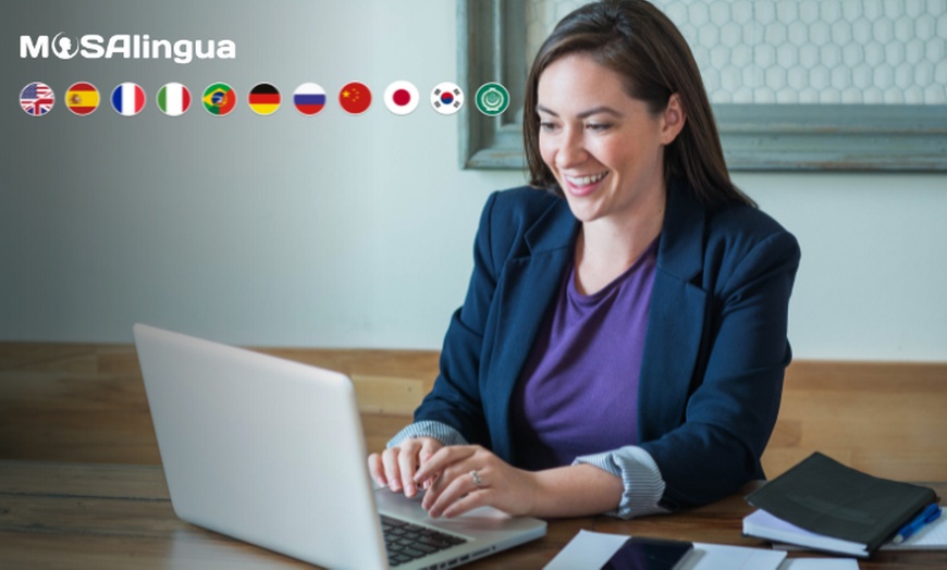 Image 6: 6 Monate, 12 Monate oder 10 Jahre MosaLingua Premium für alle Sprachen