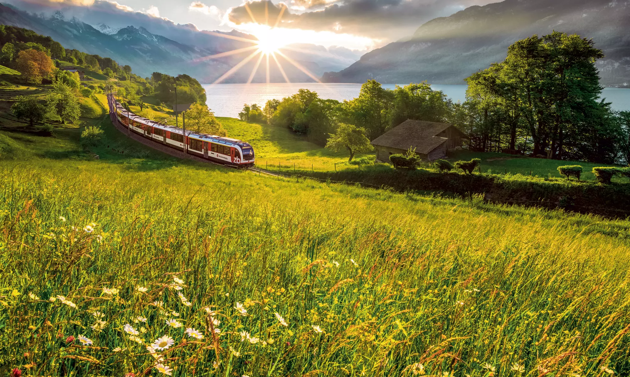 ✈ Lucerne, Interlaken & Montreux with Interlaken Express & Goldenpass