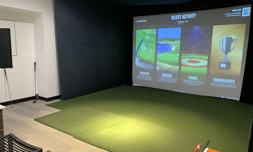 Image 2: Enjoy up to Five Hours of Virtual Golf at Iron Eagle Golf