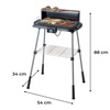 Image 3: Elektrogrill 2200 W mit einstellbarer Temperatur