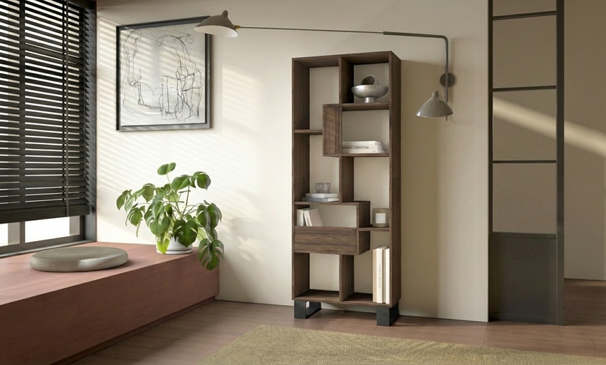 Image 58: Multi-Position Designer Bookcase