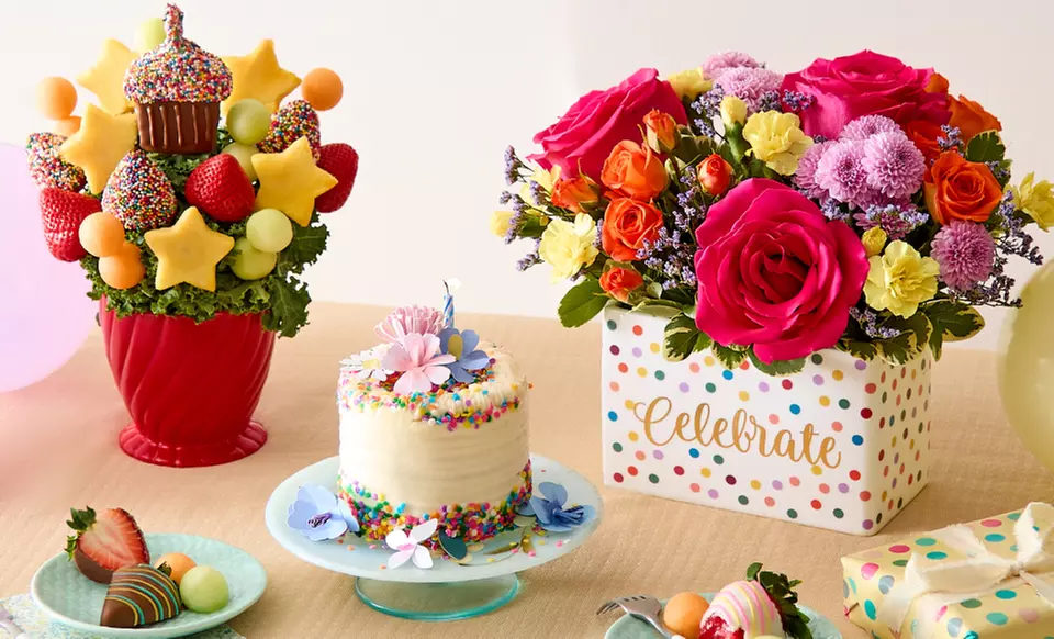 Next Day Delivery Fresh Birthday Flowers from 1-800-Flowers.com