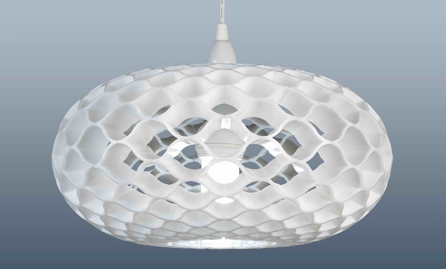 Image 5: Honeycomb Pendant Light Shades