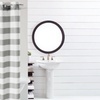 Image 7: Clearance Hookless Quick-Fit Shower Curtain