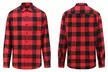 Braveman Men's Buffalo Plaid Button Down Classic Fit Flannel Shirt (S-3XL) - Second Medium