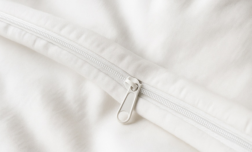 Image 4: Witte beddengoedset Sampur