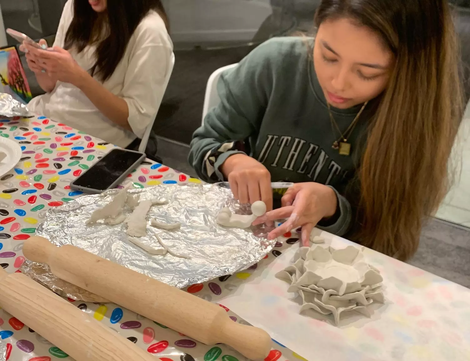 Clay and Sip Session at Wesley Taylor Art Studios