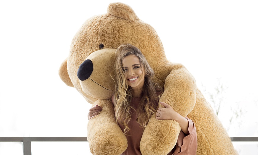 Image 21: Oversized Soft Teddy Bear