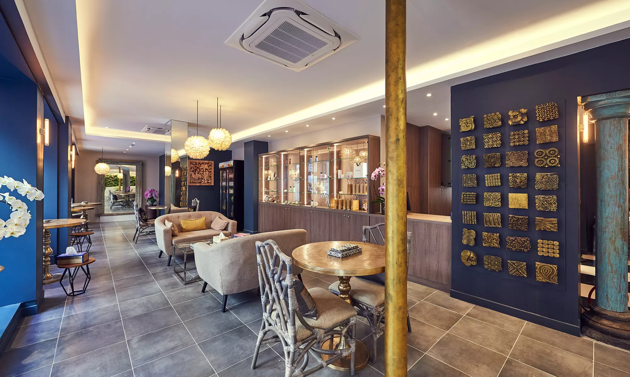 Modelage aux huiles, hammam et gommage