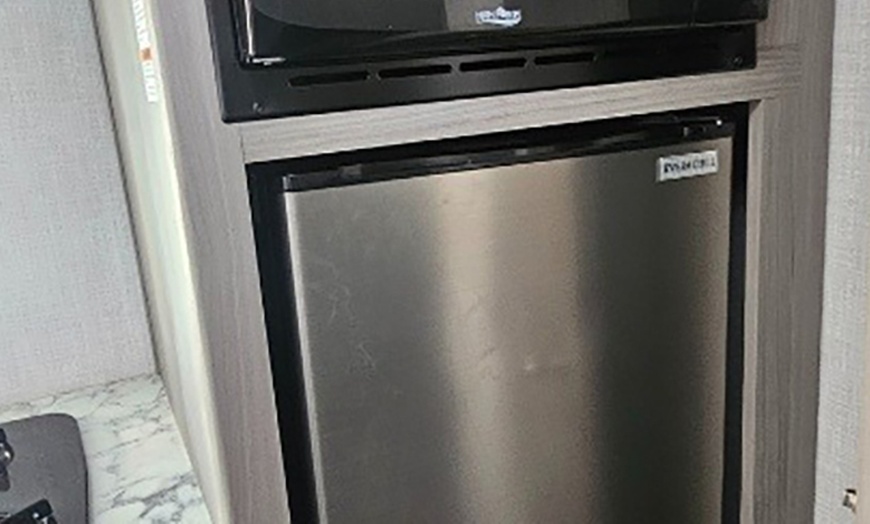 Image 5: Three Day RV Trailer Rental with Camp Gear and Setup