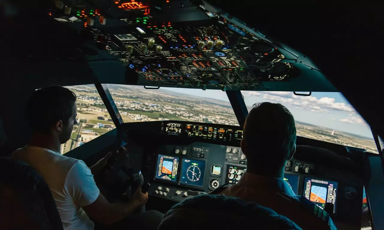 30-, 60- or 90-Minute Jet Flight Simulator Experience for One Person