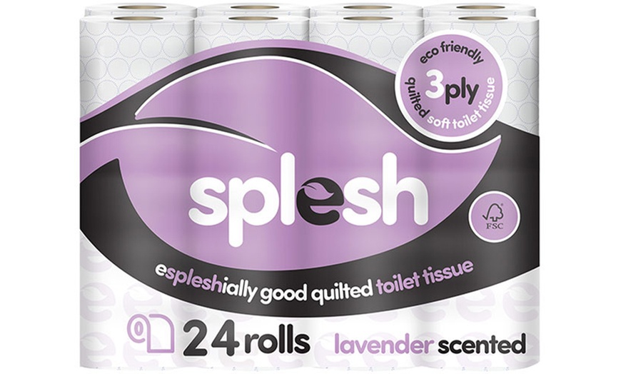 Image 3: Splesh Toilet Roll Mega Bundle, Soft and Quilted Eco-Friendly Scents