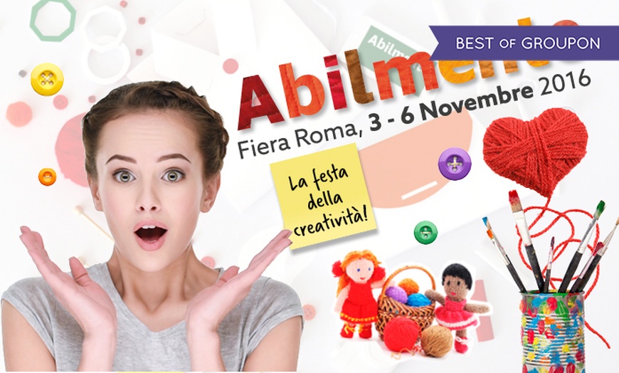 Image 1: Buono del 50% per un ingresso alla Fiera Abilmente