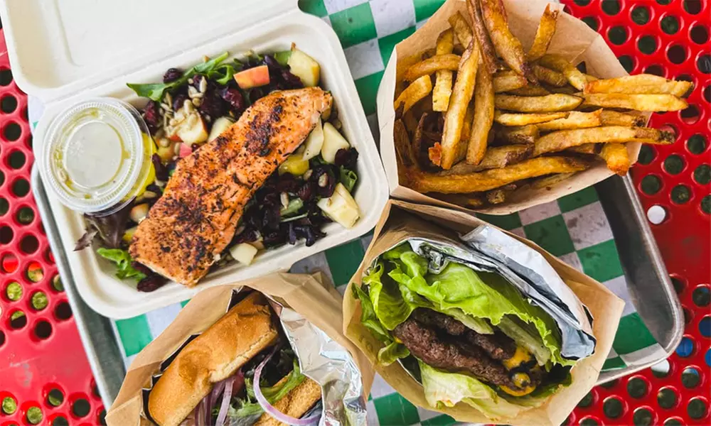 Enjoy $20, $40, or $60 or One Year of Shakes, Burgers, or Both