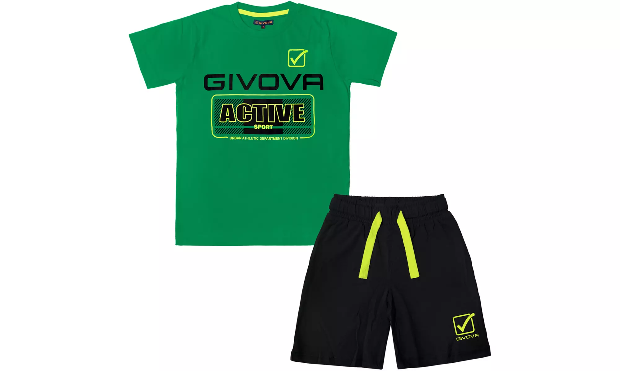 Completo corto da ragazzo Givova