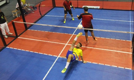 1 Sesion de Alquiler de Pista de Padbol (maximo 4 personas) - 90 minutos - Padbol Gijón