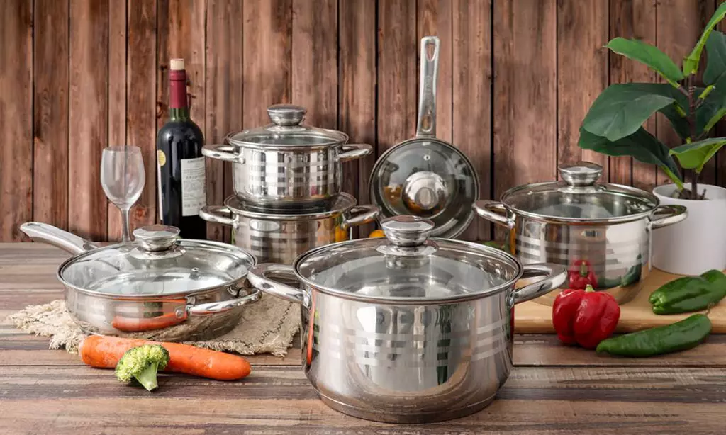 Batterie de cuisine 12 pièces inox Royalty Line