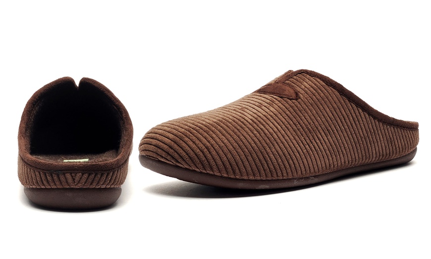 Image 2: Cotswold Blackbird Men's Mule Slippers