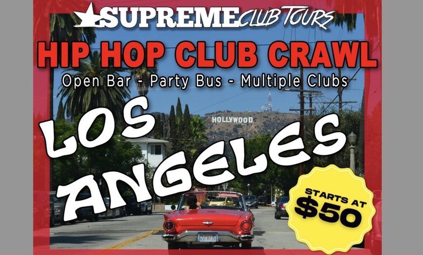 Image 2: Hip Hop Club Crawl - Up to 54% Off 