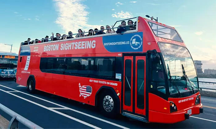 Up to 18% Off Hop-On Hop-Off Boston Double-Decker Bus Tour 