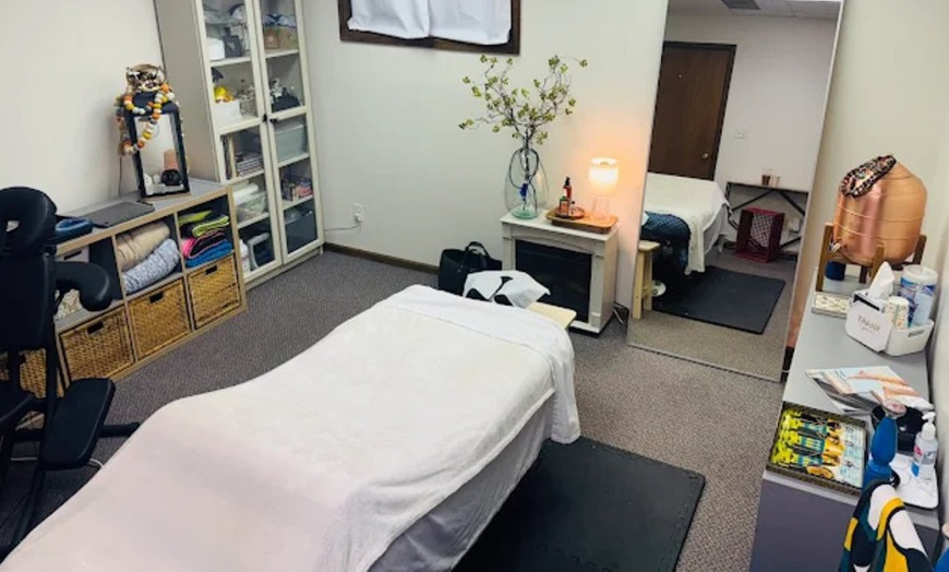Image 1: 60 Min & Future 20 Min Chair Massage, or 90 or 120 Min Massage