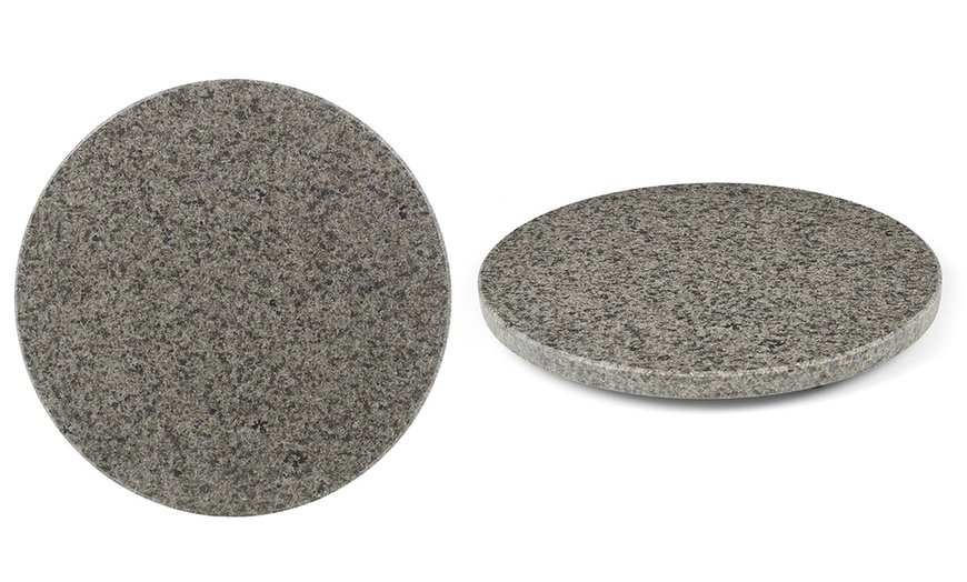 Image 4: Round Granite Chopping Board