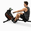 Image 13: Máquina de fitness de remo para casa con pantalla LCD