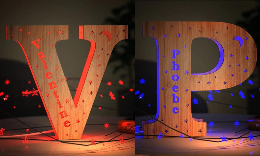 Image 12: Custom Custom Name Wall Lamp