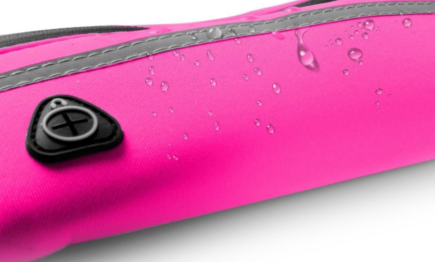 Image 13: Running Bum Bag Fanny Pack Travel Waist Money Belt Zip Hiking Pouch Wallet