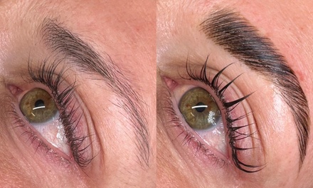 Brow Tint & Shaping with Choice of Wax or Threading - Dayton Powder Brows