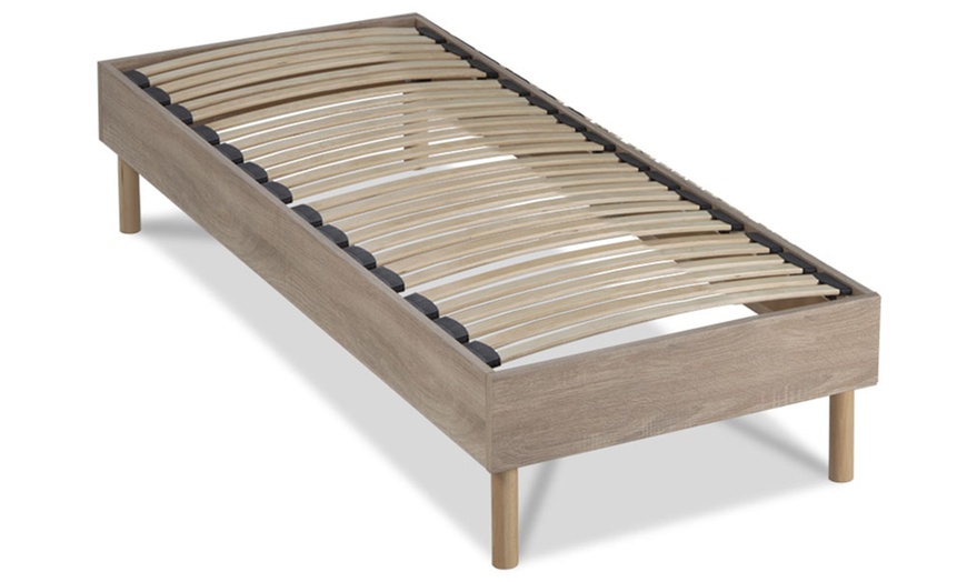 Image 7: Sommier en bois avec bi-lattes, lattes flexibles, Maison Aubertin 