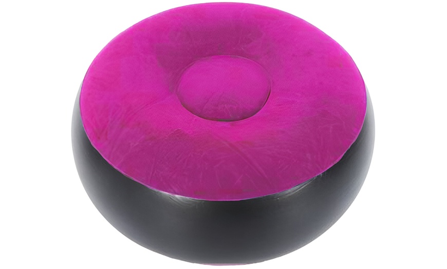 Image 5: Fauteuil gonflable avec repose-pieds