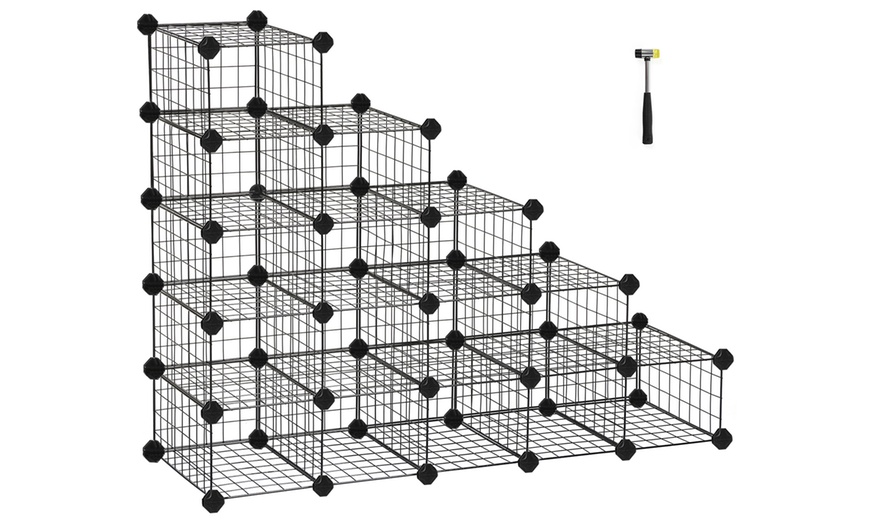 Image 14: Songmics Gitter-Steckregal