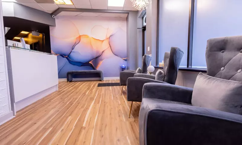 Revitalize with Aqua Facial with Hot Stone Massage or Brow Services! 
