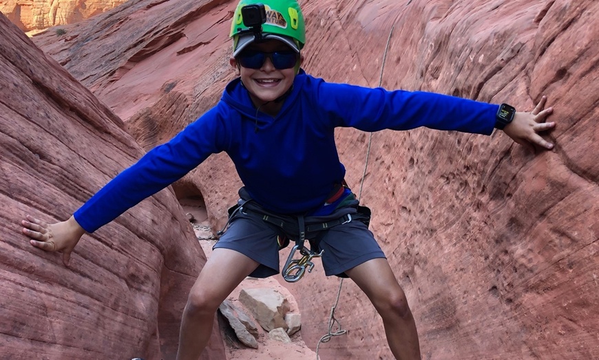 Image 6: Enjoy Canyoneering & Rappelling: Ladder Canyon For 4 or 6 (Ages 5+)