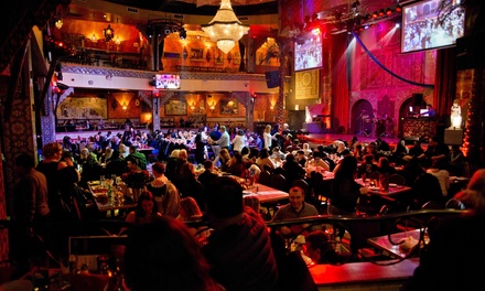 Alhambra Platter for 2 People + 1 Hummus Appetizer + 1 Baklava Desserts - Alhambra Palace