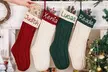 Personalized Embroidered Christmas Stockings for Festive Fun - Up to 82% Off - Second Medium