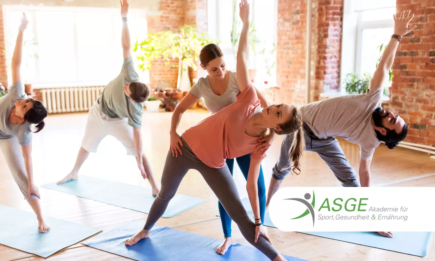 Online-Ausbildung Yogatrainer oder Yogalehrer 100h bei der ASGE (bis zu 76% sparen) - Primary Image