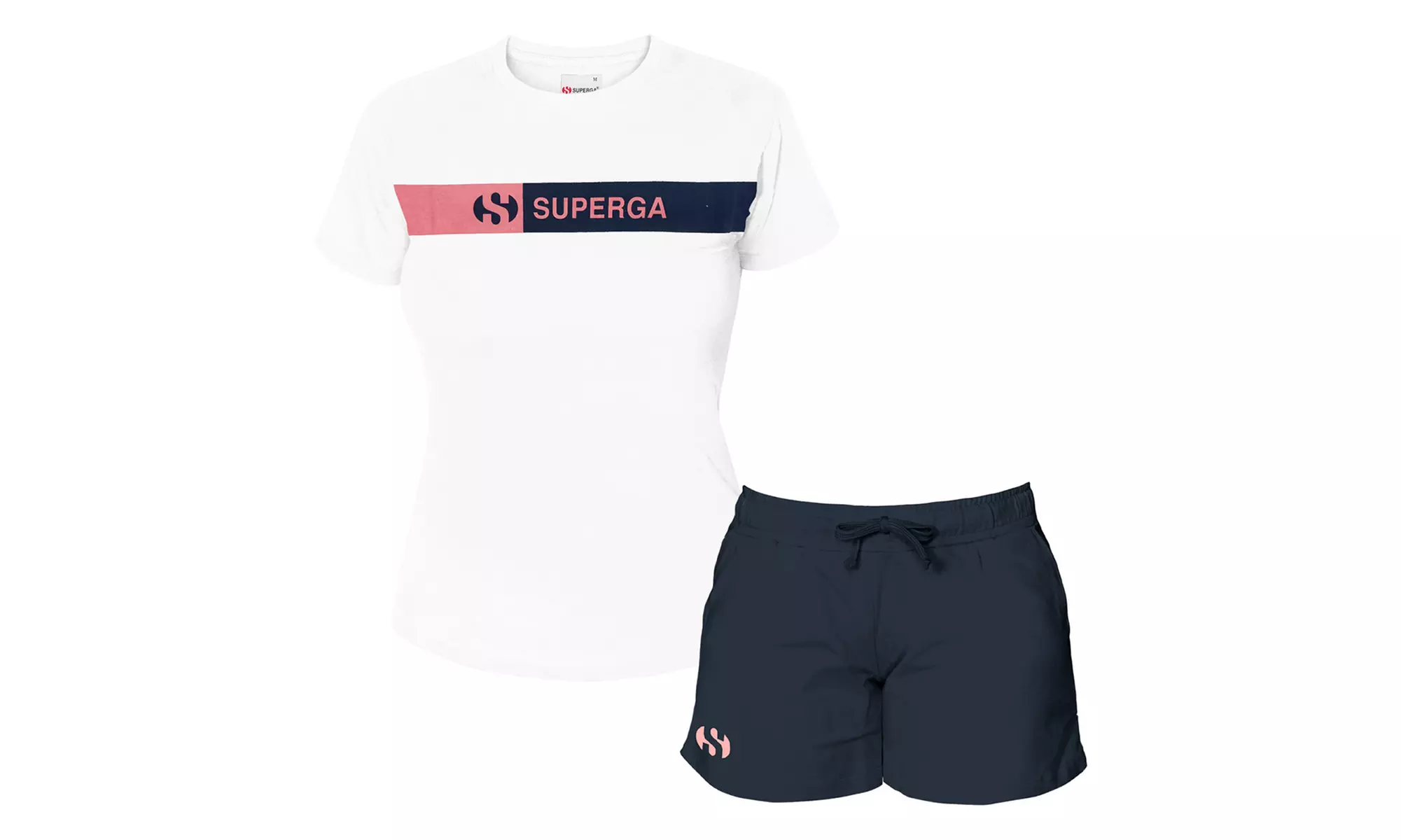 Completo donna Superga in cotone jersey