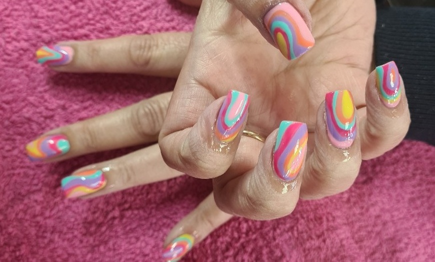 Image 16: Pamper Your Nails: Manicure or/and Pedicure with Gel Polish Options!