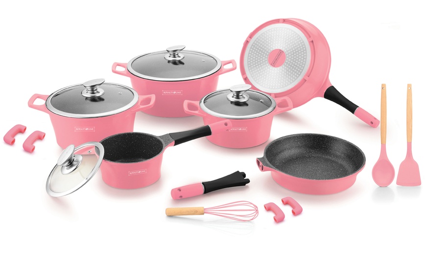 Image 16: Batterie de cuisine 17 pièces en aluminium de Royalty Line