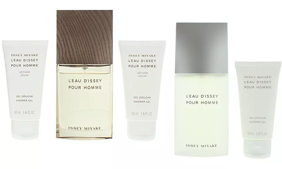 One or Two Packs of Issey Miyake L'Eau D'Issey Pour Homme Gift Set