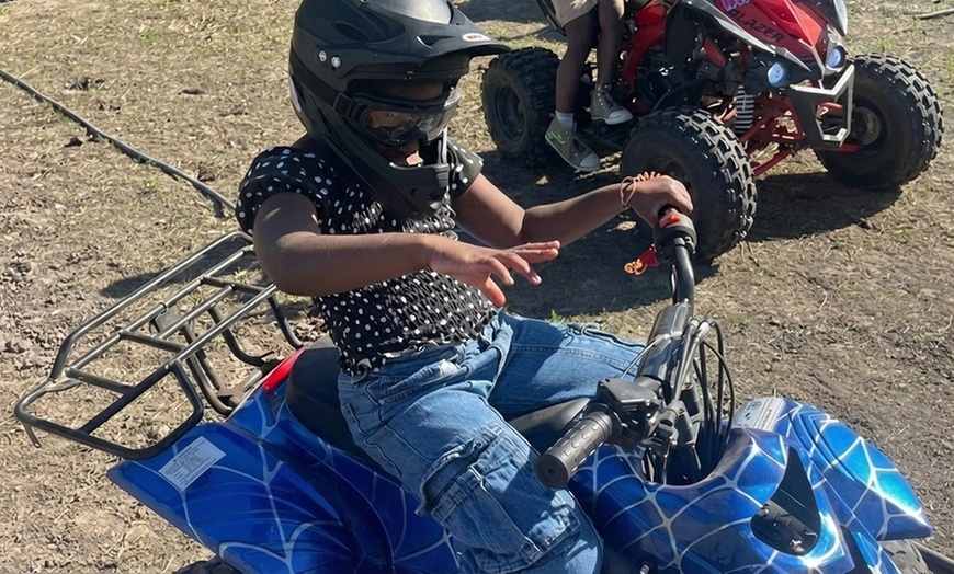 Image 5: Youth ATV Adventures: Guided 30-Minute Rides on a Scenic Ranch