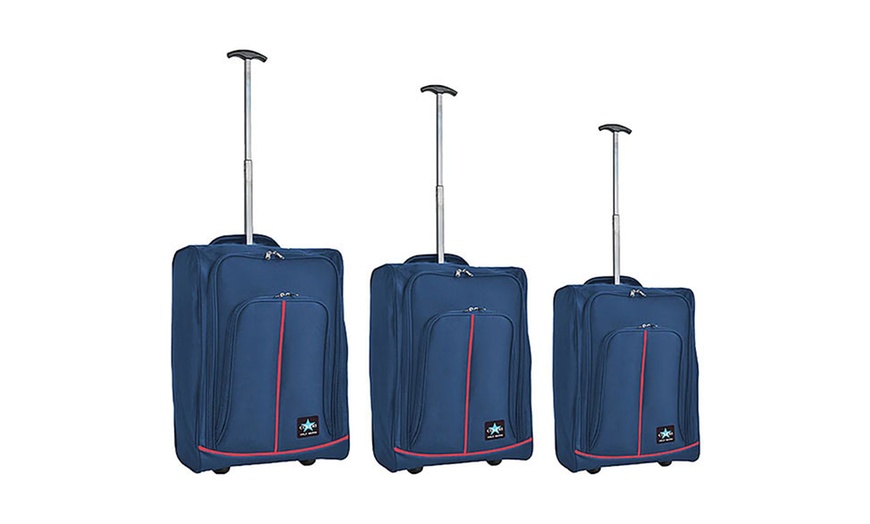 Image 7: Set di 3 valigie morbide da viaggio