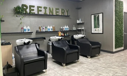 Haircut, Conditioning, and Blowdry Session - The Refinery Salon and Spa