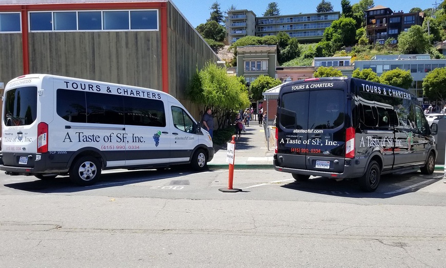 Image 2:  Explore and Enjoy Alcatraz + Muir Woods & Sausalito Tour for Up to 4 