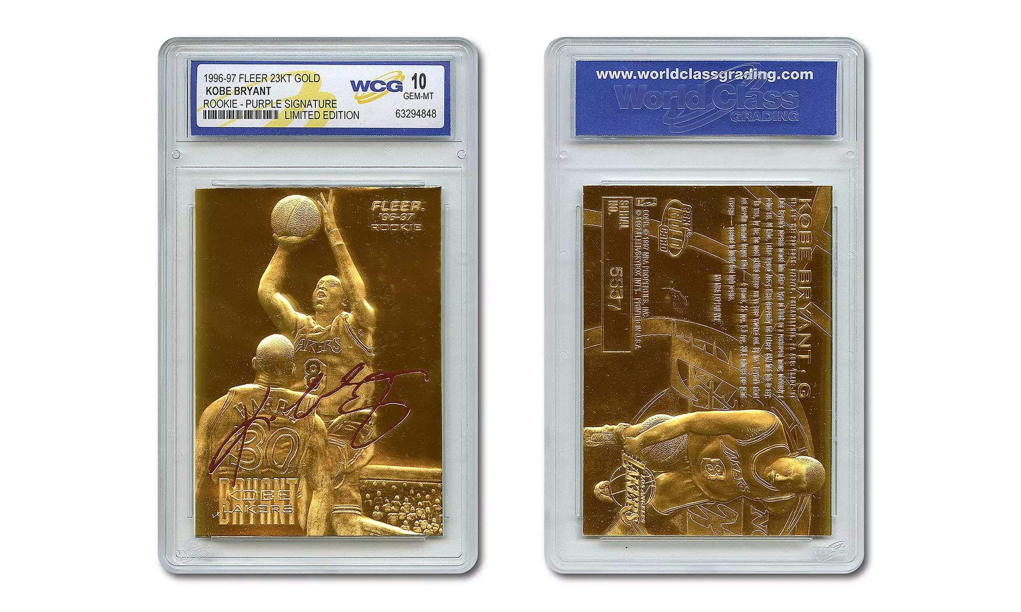 Up To 5% Off on 1996-1997 Kobe Bryant Fleer 2 | Groupon Goods