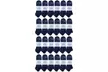 Yacht & Smith 24 Pairs of Low Cut Ankle Socks for Men Bulk Pack - Second Medium